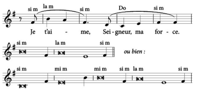 Psaume 17 Je T'aime Seigneur Ma Force