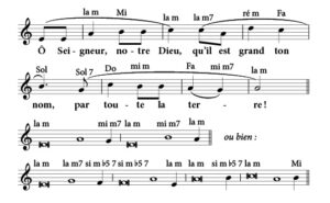 Psaume 8 Ô Seigneur, notre Dieu, qu’il est grand, ton nom, par toute la terre ! année C